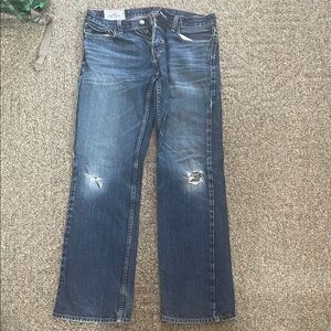 Hollister Dark Blue Denim Jeans